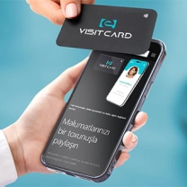 Rəqəmsal elektron vizit kartlar