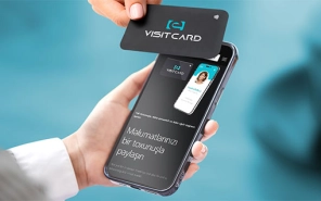 Rəqəmsal elektron vizit kartlar