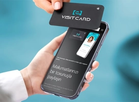 Rəqəmsal elektron vizit kartlar