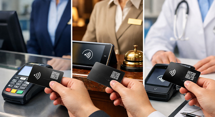 Elektron vizit kart fərqi